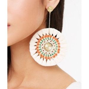 Medallion Drop Earrings